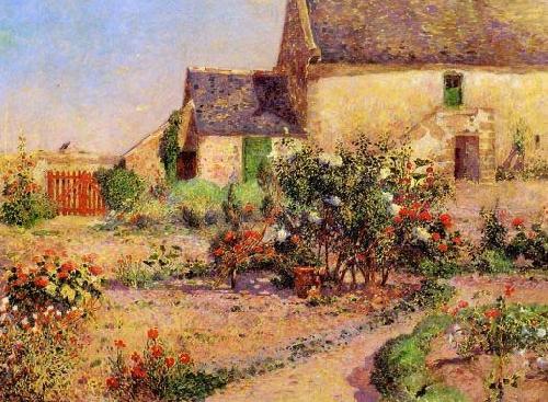 The Garden at Kervaudu, unknow artist